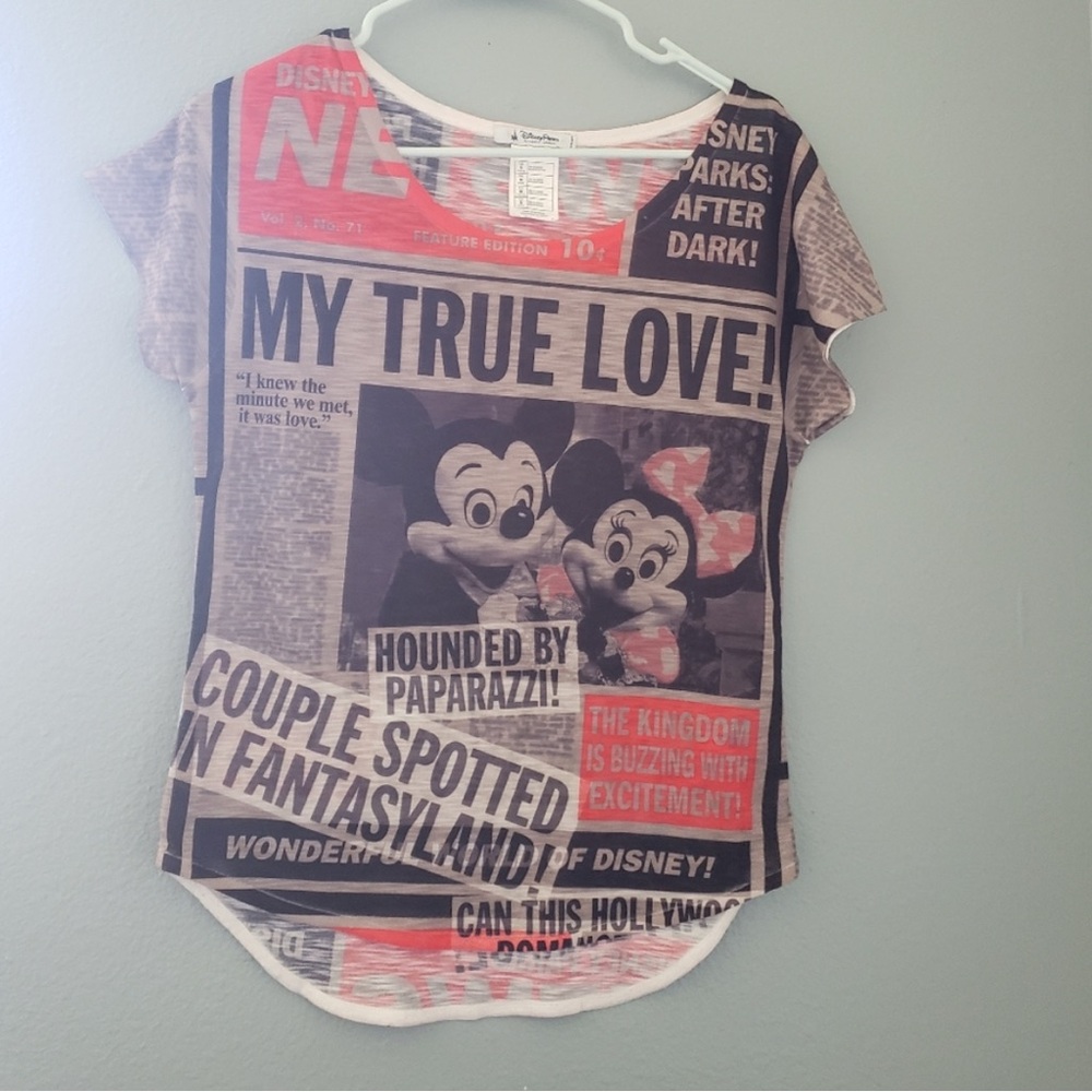 Disney Womens true love top